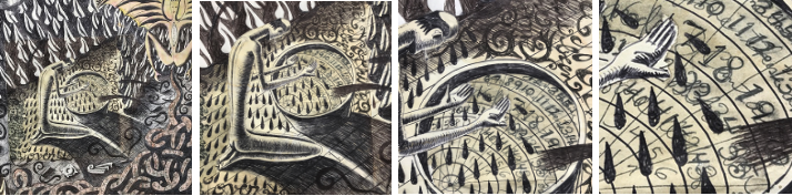 depiction of Mike Goodlett and the magic of numbers (author’s collection)